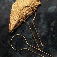 Load image into Gallery viewer, Equinox Keyhole Hoop Earrings