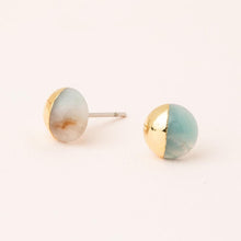 Load image into Gallery viewer, Dipped Stone Stud Earrings
