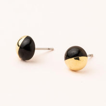 Load image into Gallery viewer, Dipped Stone Stud Earrings