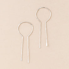 Load image into Gallery viewer, Equinox Keyhole Hoop Earrings