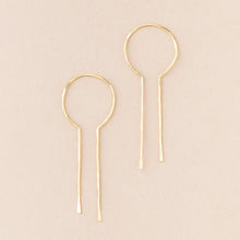 Load image into Gallery viewer, Equinox Keyhole Hoop Earrings