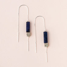 Load image into Gallery viewer, Rectangle Stone Earrings
