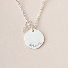 Load image into Gallery viewer, Stone Intention Charm Necklace
