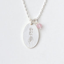 Load image into Gallery viewer, Stone Intention Charm Necklace
